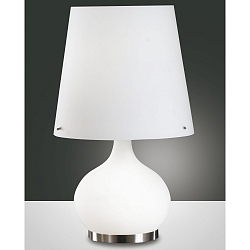 Fabas Luce ADE Bordlampe, hvid, h�jde: 58 cm