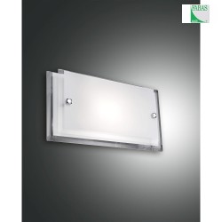 Fabas Luce MAGGIE Wall luminaire, E27, white, 18x35cm