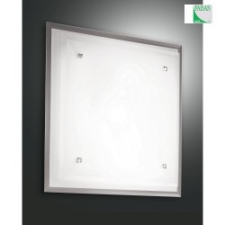 Fabas Luce MAGGIE Ceiling luminaire, E27, white, 46x46cm