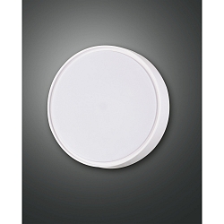 Fabas Luce HATTON LED Loftlampe, IP65, � 25cm, hvid, 3000K