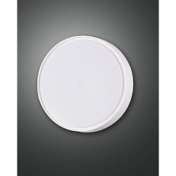 Fabas Luce HATTON LED Loftlampe, IP65, , � 25cm, hvid, 3000K