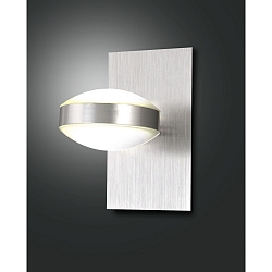 Fabas Luce MILL LED Wall luminaire, nickel satin