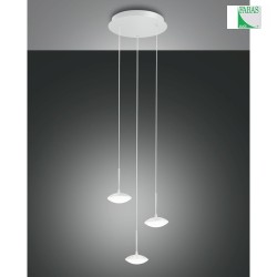 Fabas Luce HALE LED Pendel,  25cm, hvid