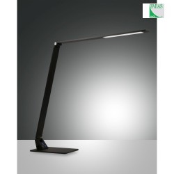 LED Table lamp WASP, 12W, 2700-5000K, 900lm, IP20, black