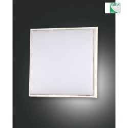 Fabas Luce DESDY LED Ceiling luminaire, IP54, aluminum, white, 24x24cm