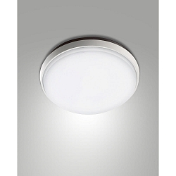 Fabas Luce OLLY LED Loftlampe, IP54, aluminium, hvid, � 30cm