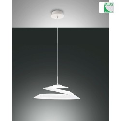 Fabas Luce ARAGON LED Pendel, 18W, hvid