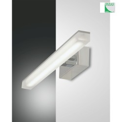 Fabas Luce SAURA LED Wall luminaire, 10W, chromed