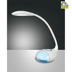 Fabas Luce SORRENTO LED Bordlampe hvid - med farvevalg - dmpbar