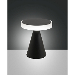 LED Bordlampe NEUTRA, 1x 8W, 3000K, 720m, IP20, sort