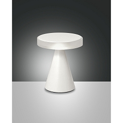 Fabas Luce NEUTRA LED Bordlampe h�jde 20cm, hvid