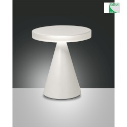 Fabas Luce NEUTRA LED Table lamp height 27cm, white