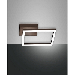 wall and ceiling luminaire BARD IP20, satined, black dimmable