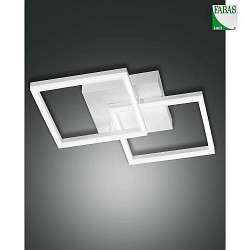 Fabas Luce BARD LED Ceiling luminaire 45x45cm, white