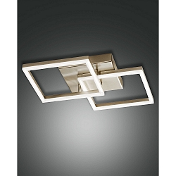 LED V�glampe BARD, inkl. Smartluce, 1x 39W, 3000K, 3510lm, IP20, guld matt