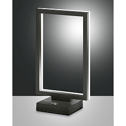 LED Bordlampe BARD, 1x 15W, 3000K, 1350lm, IP20, antracit