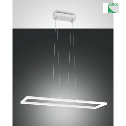 Fabas Luce BARD LED Pendant luminaire 92x32cm, white