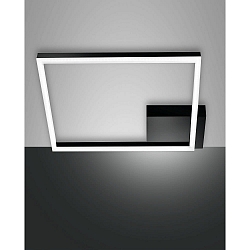 ceiling luminaire BARD IP20, satined, black dimmable