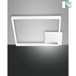 Fabas Luce BARD LED Ceiling luminaire 42x42cm, white