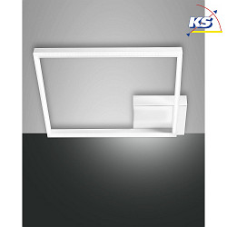 LED Ceiling luminaire BARD, 1x 39W, 4000K, 3620lm, IP20, white, incl. Smartluce