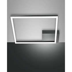 LED Ceiling luminaire BARD Wall luminaire, 39W, 4000K, 4050lm, IP20, Smartluce compatible, anthracite