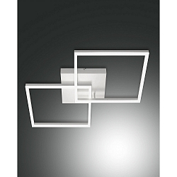 LED Ceiling luminaire BARD, 1x 52W, 4000K, 4820lm, IP20, white, incl. Smartluce