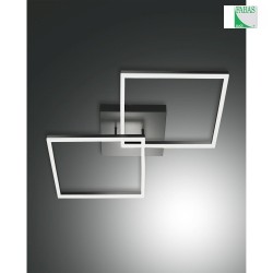 LED Ceiling luminaire BARD Wall luminaire, 52W, 4000K, 5400lm, IP20, Smartluce compatible, anthracite