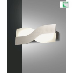 Fabas Luce RIACE LED Vglampe lngde 30cm, aluminium satineret