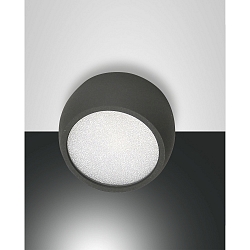 LED Spot VASTO, 1x 7W, 3000K, 630lm, IP20, antracit