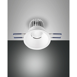 Fabas Luce SIGMA LED Indbygningslmape s�t Spot rund, hvid