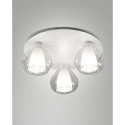 ceiling luminaire LILA 3 flames E14 IP20, dimmable