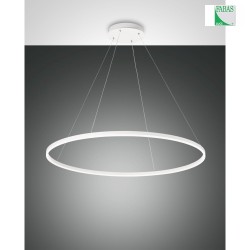 LED Pendant luminaire GIOTTO, 60W, 3000K, 6300lm, IP20, incl. Smartluce, white