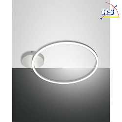 LED Ceiling luminaire GIOTTO, incl. Smartluce, 1x 36W, 3000K, 3240lm, IP20, white