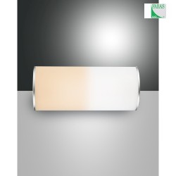 Batteri bordlampe THALIA cylindrisk, med sensor, dmpbar IP20, slv, hvid dmpbar