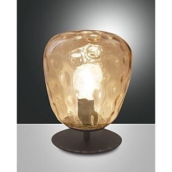 Bordlampe GISELLA, E27, 1x 40W, IP20, rav