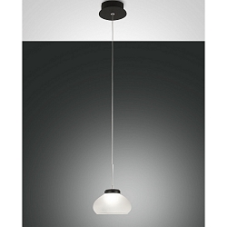 LED Pendel ARABELLA, inkl. Smartluce, 1x 8W, 3000K, 720lm, IP20, h�jde 200cm maks., hvid