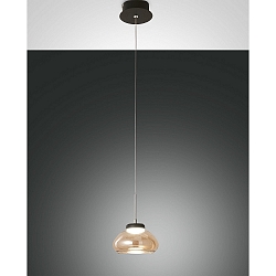 LED Pendel ARABELLA, inkl. Smartluce, 1x 8W, 3000K, 720lm, IP20, h�jde 200cm maks., rav