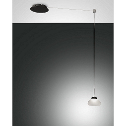 LED Pendel ARABELLA, inkl. Smartluce, 1x 8W, 3000K, 720lm, IP20, h�jde 350cm maks., hvid