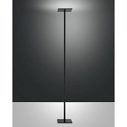 Standerlampe IDEAL IP20, satin, sort d�mpbar