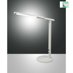 LED Bordlampe IDEAL, 1x 10W, 2700-5000K, 770lm, IP20, hvid