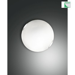 LED Ceiling luminaire FOX LED, 1x 12W, 3000K, 1000lm, IP20, white