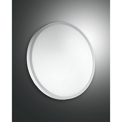 LED Loftlampe PLAZA LED, 1x 12W, 3000K, 1000lm, IP41, hvid