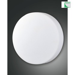 LED Ceiling luminaire GRAFF LED, 1x 24W, 3000K, 2500lm, IP20, white