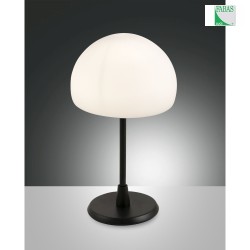 LED Table lamp GAIA, G9 LED, 1x 3W, 3000K, 220lm, IP20, black