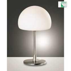 LED Table lamp GAIA, G9 LED, 1x 3W, 3000K, 220lm, IP20, nickel satin