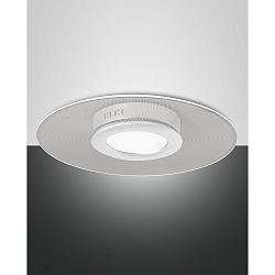 Loftlampe ANGELICA IP20, hvid d�mpbar