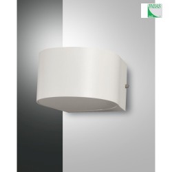 LED Wall luminaire LAO, 6W, 3000K, 540lm, IP20, white