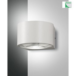 LED Wall luminaire LAO, 2x 6W, 3000K, 1080lm, IP20, white