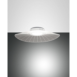 LED Loftlampe VELA, 24W, 3000K, 4000lm, IP20, Smartluce kompatibel, hvid