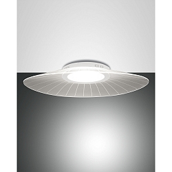 LED Loftlampe VELA, 24W, 3000K, 5400lm, IP20, inkl. Smartluce, hvid